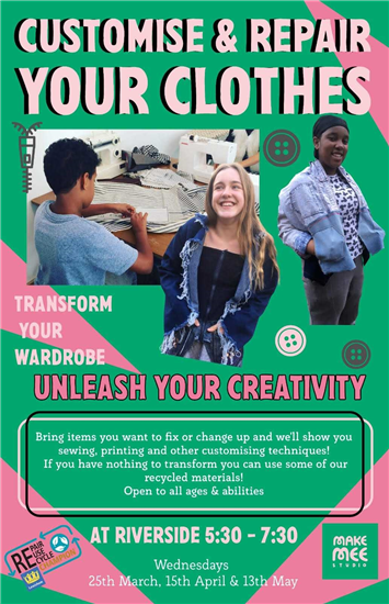 Transform your wardrobe, customise your own clothes.